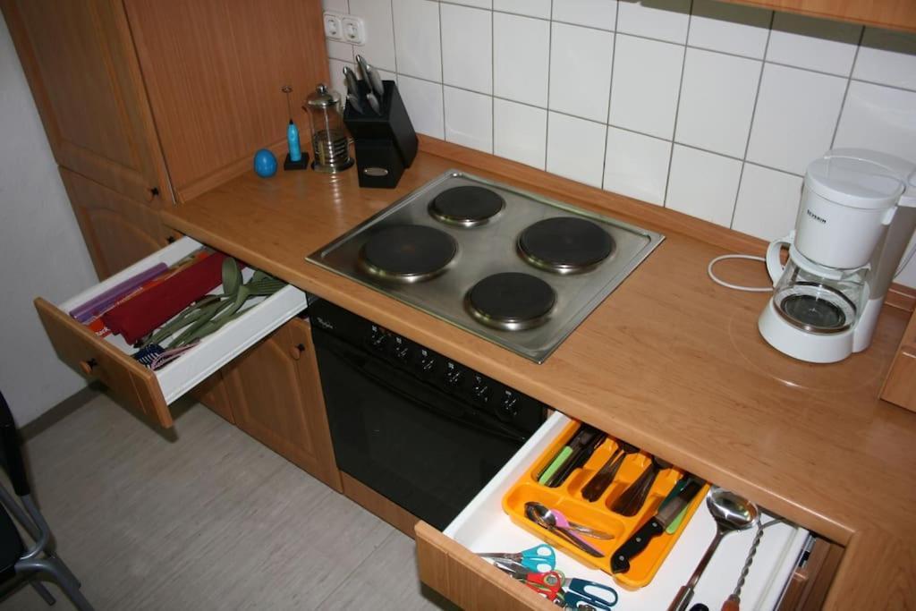 Apartamento Ruhig Und Doch Zentral Érfurt Exterior foto